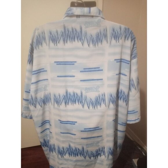 VTG Southpole Shirt Mens 3XL Blue Short Sleeve Graphic Print Hip Hop Baggy Y2K - Picture 6 of 12